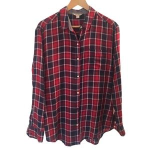 Lucky Brand Plaid Button Up